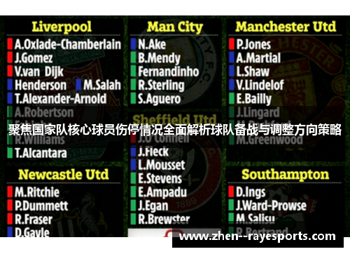 聚焦国家队核心球员伤停情况全面解析球队备战与调整方向策略